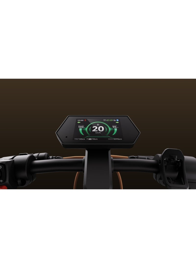 نافي سكوتر كهربائي NAVEE ST5 Max 🛴⚡ | سرعة قصوى 25 كم/س | مدى يصل إلى 90 كم 🔋 | محرك قوي 1650 واط 💥 | نظام تعليق مزدوج 🛞 | مانع انزلاق TCS | يتحمل وزن حتى 150 كجم | يدعم Apple Find My 🍎📍 - Image 5